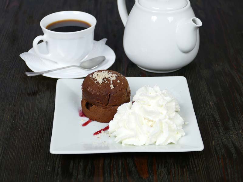 Шоколадный фондан